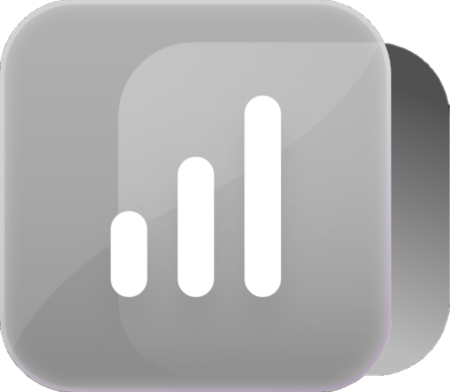 Bars graph icon